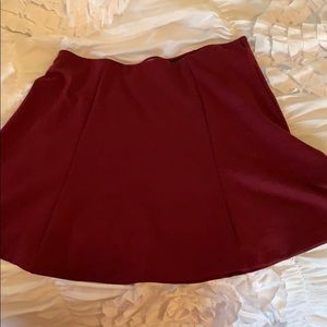 old navy skirt. Maroon. Size large